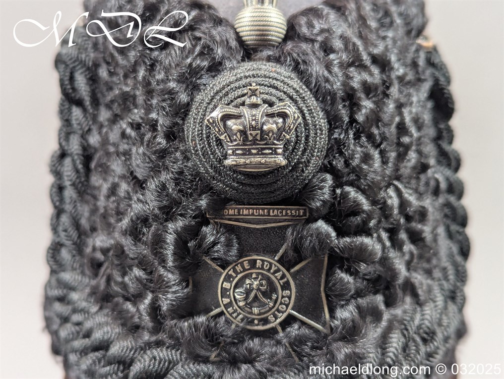 Victorian Officer’s Astrakhan Cap 7th Royal Scots - Image 19