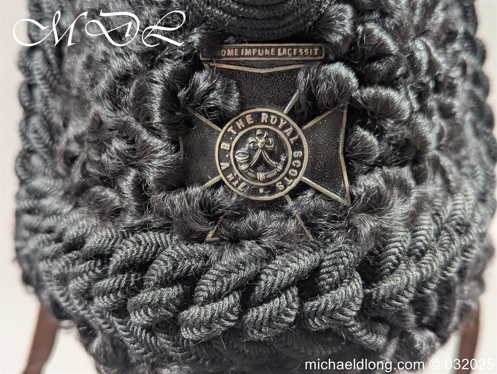 Victorian Officer’s Astrakhan Cap 7th Royal Scots - Image 18