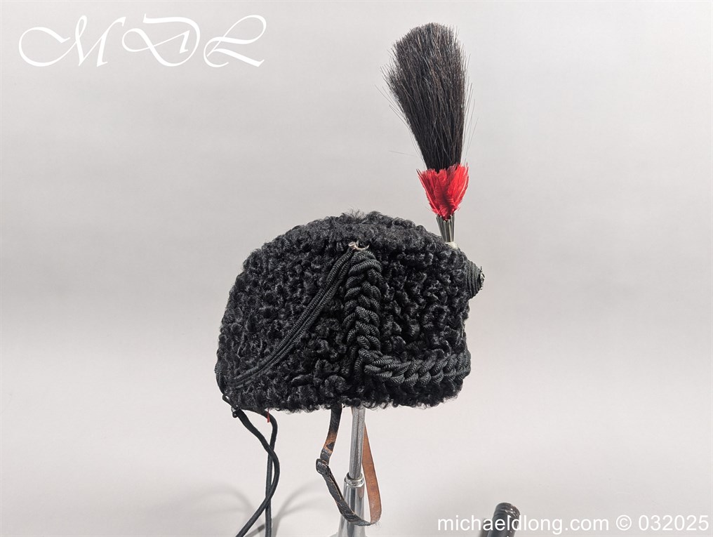 Victorian Officer’s Astrakhan Cap 7th Royal Scots - Image 17