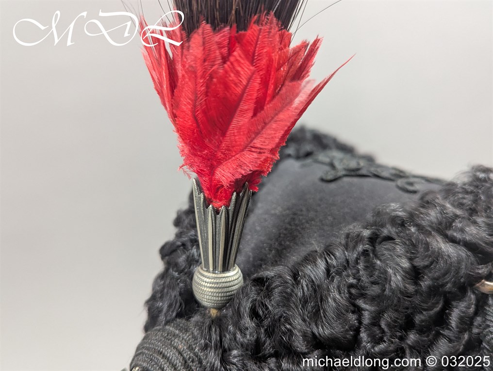 Victorian Officer’s Astrakhan Cap 7th Royal Scots - Image 7