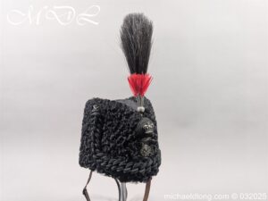 Victorian Officer’s Astrakhan Cap 7th Royal Scots