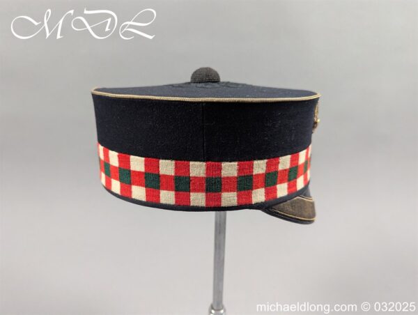 Victorian Officer’s Seaforth Highlanders Forage Cap - Image 11