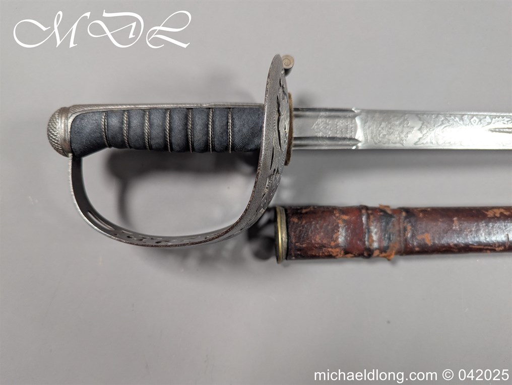 Black Watch WW1 Field Officers Sword by Wilkinson - Image 2