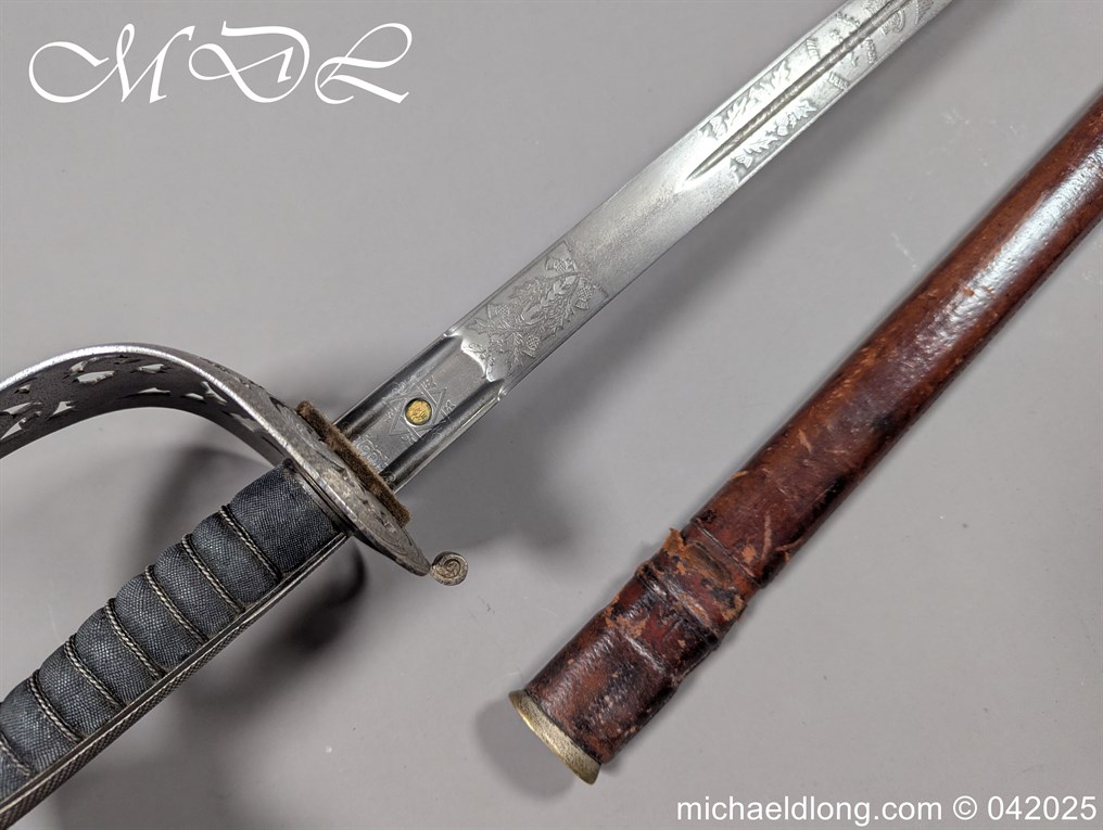 Black Watch WW1 Field Officers Sword by Wilkinson - Image 35
