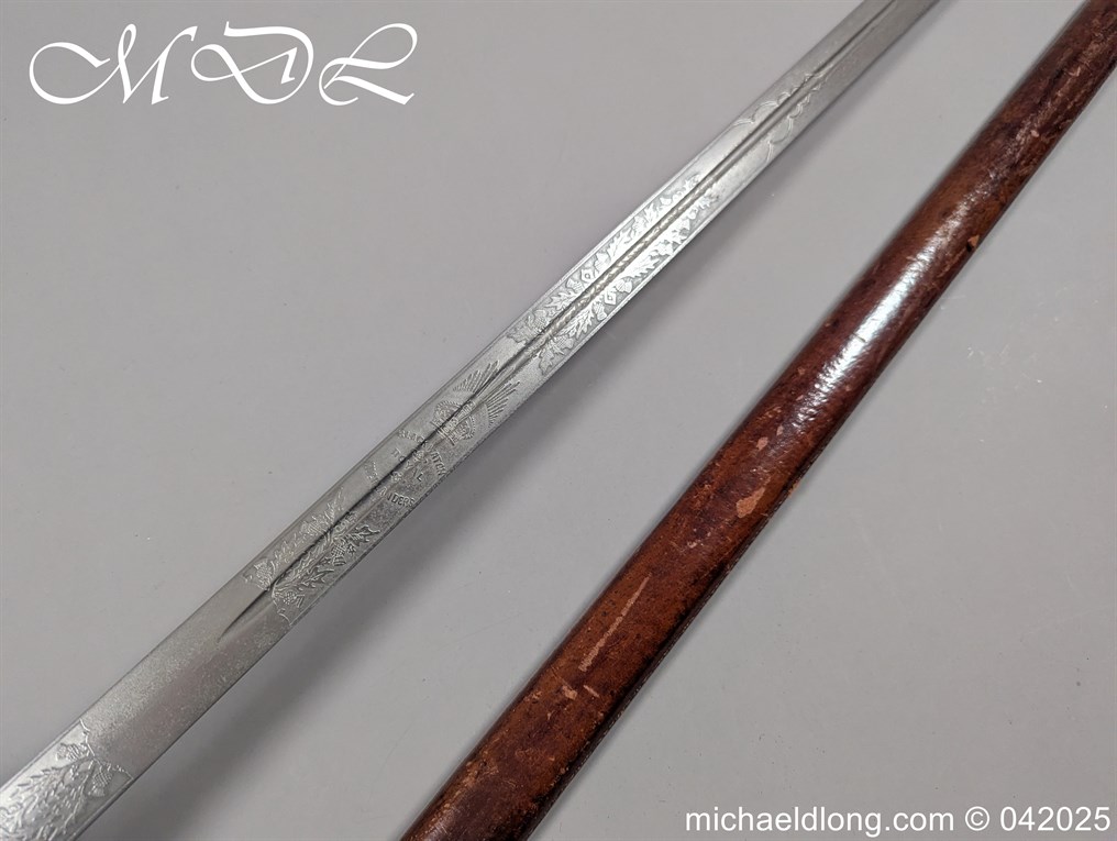 Black Watch WW1 Field Officers Sword by Wilkinson - Image 34