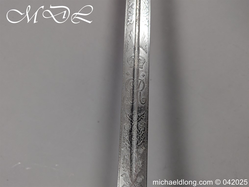 Black Watch WW1 Field Officers Sword by Wilkinson - Image 24