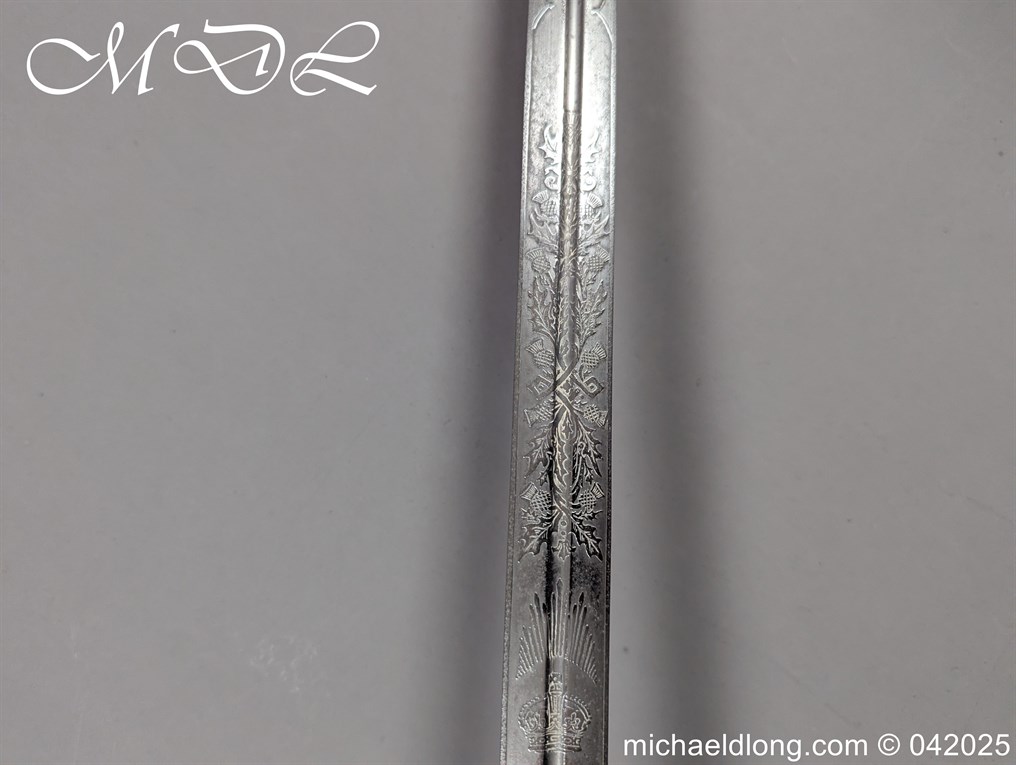 Black Watch WW1 Field Officers Sword by Wilkinson - Image 23