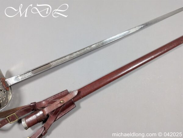 British ER 2 Infantry Sword Parade Condition by Wilkinson - Image 30