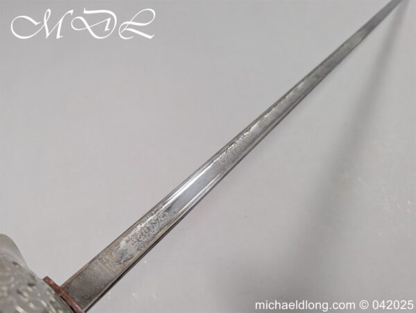 British ER 2 Infantry Sword Parade Condition by Wilkinson - Image 22