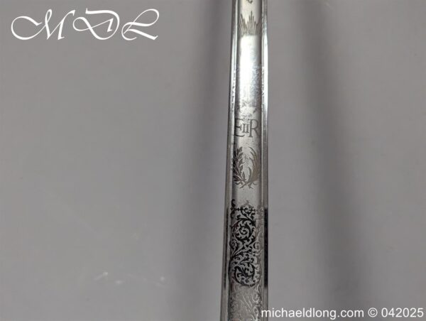British ER 2 Infantry Sword Parade Condition by Wilkinson - Image 15