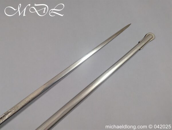 British Kings Own Scottish Borderers Officers Sword - Image 29
