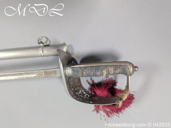 British Kings Own Scottish Borderers Officers Sword - Image 27