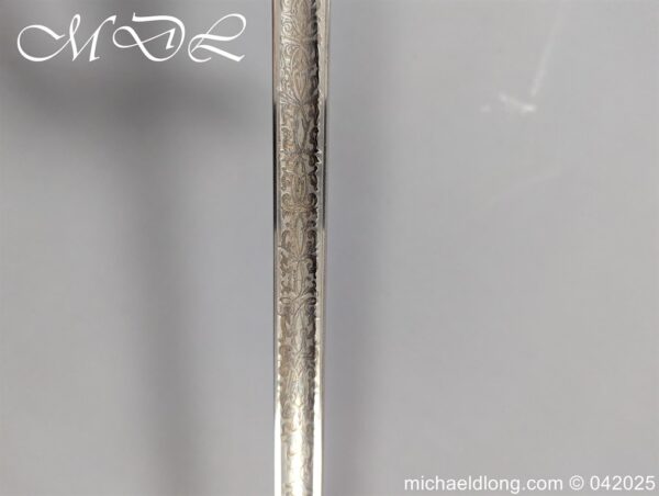 British Kings Own Scottish Borderers Officers Sword - Image 19