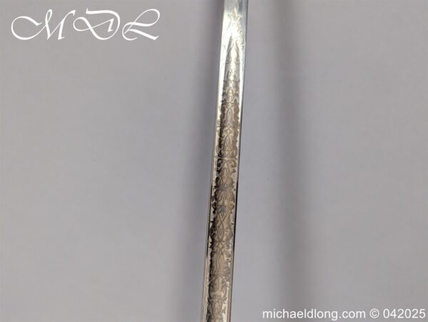 British Kings Own Scottish Borderers Officers Sword - Image 18