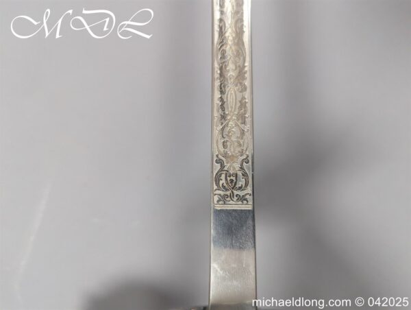 British Kings Own Scottish Borderers Officers Sword - Image 15