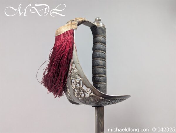 British Kings Own Scottish Borderers Officers Sword - Image 5