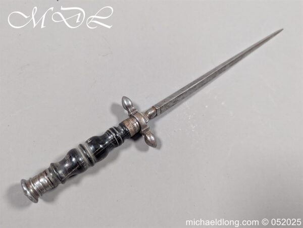 Italian Stiletto Dagger 17th Century