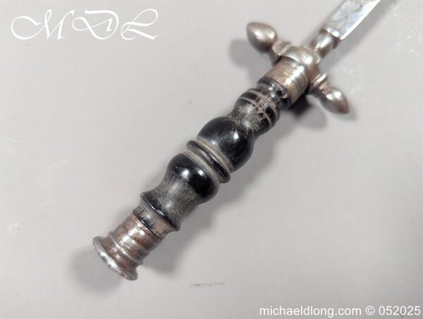 Italian Stiletto Dagger 17th Century - Image 8