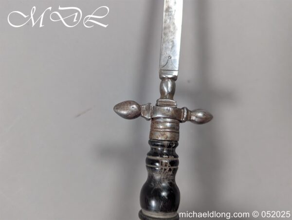 Italian Stiletto Dagger 17th Century - Image 7