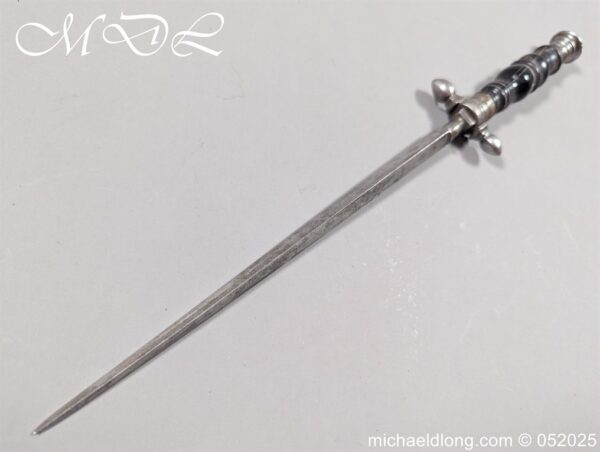 Italian Stiletto Dagger 17th Century