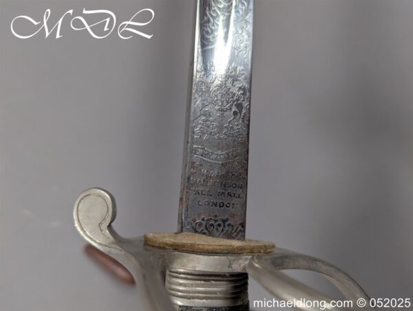 British Officers Royal Artillery Sword - General Sir Robert Mansergh - Image 23