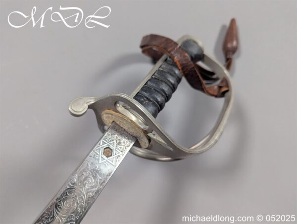 British Officers Royal Artillery Sword - General Sir Robert Mansergh - Image 9