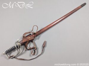 British Officers Royal Artillery Sword - General Sir Robert Mansergh