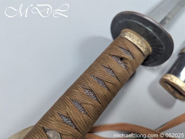 Japanese WW2 Naval Katana Surrendered by Admiral Fukudome - Image 32