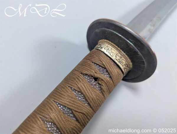 Japanese WW2 Naval Katana Surrendered by Admiral Fukudome - Image 10