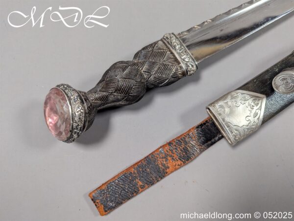Scottish Victorian Dirk - Image 2