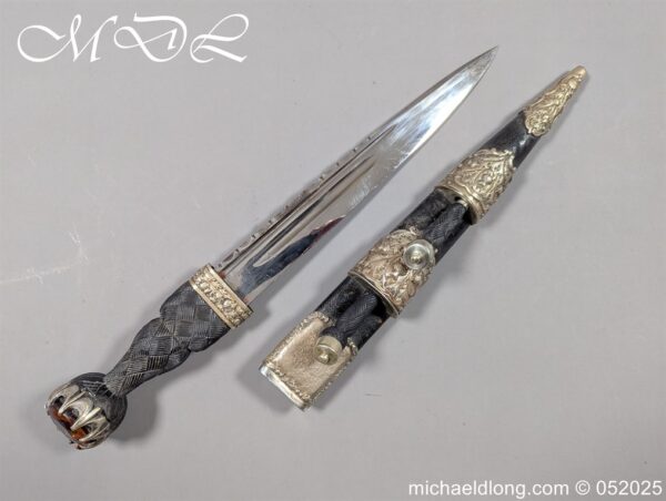 Scottish Edwardian Dirk by R G Lawrie Glasgow