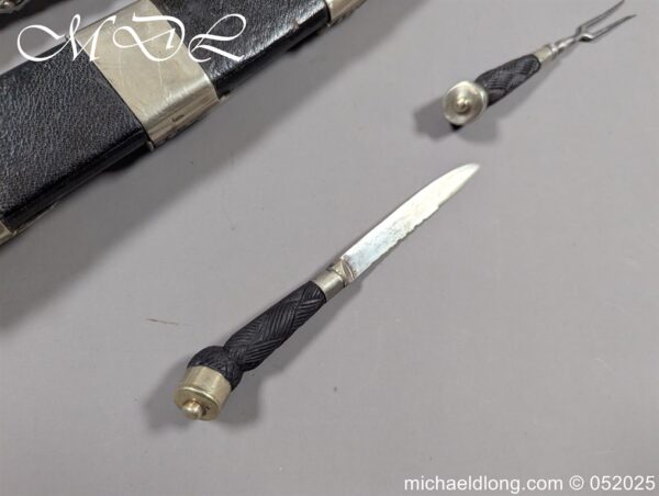 Scottish Edwardian Dirk by R G Lawrie Glasgow - Image 15