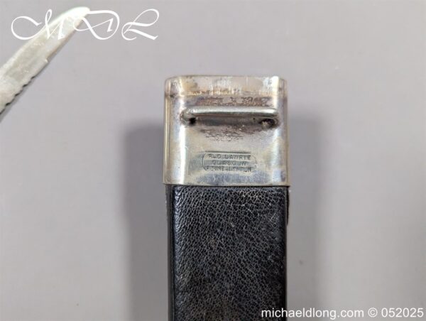 Scottish Edwardian Dirk by R G Lawrie Glasgow - Image 14