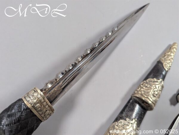 Scottish Edwardian Dirk by R G Lawrie Glasgow - Image 12