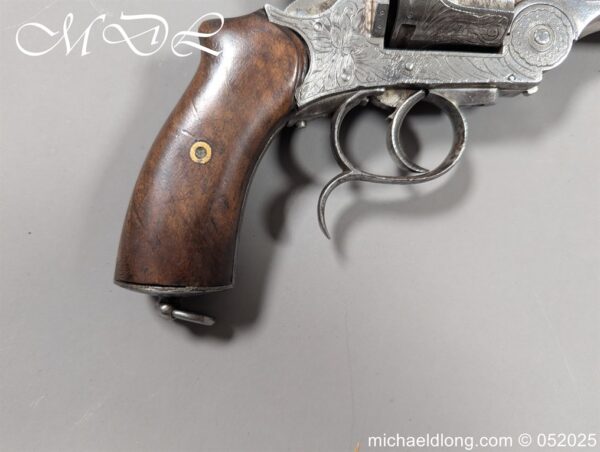 Belgian Engraved .44 Henry Rimfire Revolver of Smith and Wesson Style - Image 2