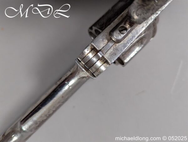 Belgian Engraved .44 Henry Rimfire Revolver of Smith and Wesson Style - Image 10
