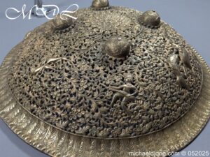 Indian Circular Brass Shield