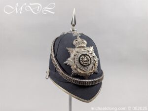 Monmouthshire 3rd Battalion Officer’s Blue Cloth Helmet
