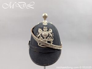 Victorian 1st Fifeshire Artillery Blue Cloth Helmet