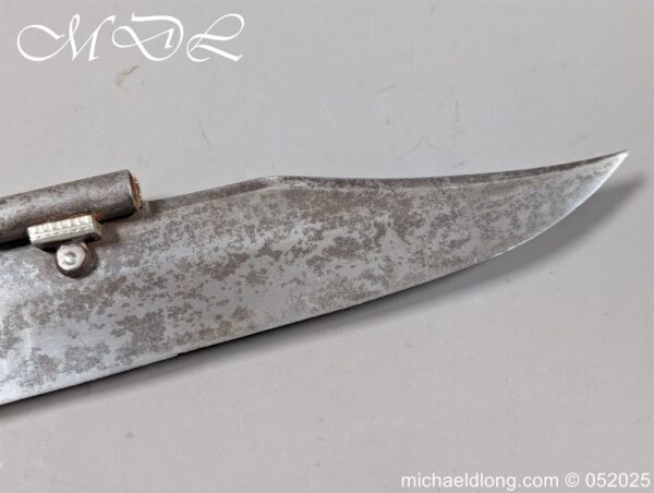 Double-Barrel Curiosa Bowie Knife Percussion Pistol - Image 15