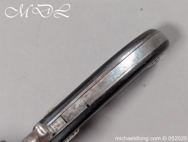 Double-Barrel Curiosa Bowie Knife Percussion Pistol - Image 5