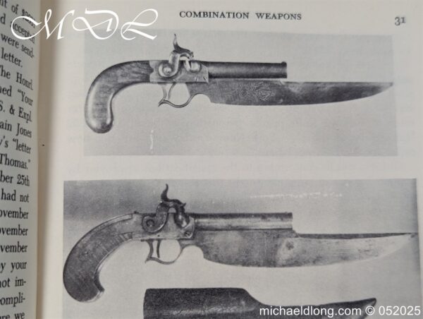 Double-Barrel Curiosa Bowie Knife Percussion Pistol - Image 4