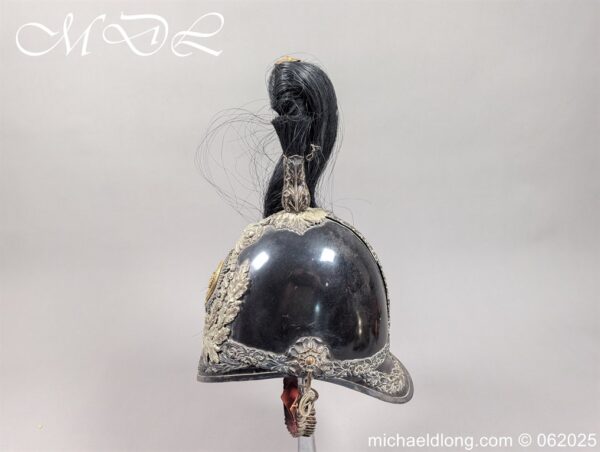 Victorian Royal Staffordshire Yeomanry Officers Helmet 1847 Pattern - Image 9