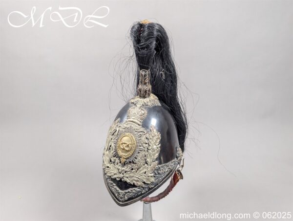 Victorian Royal Staffordshire Yeomanry Officers Helmet 1847 Pattern - Image 6