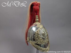Victorian Albert Pattern South Salopian Yeomanry Helmet.