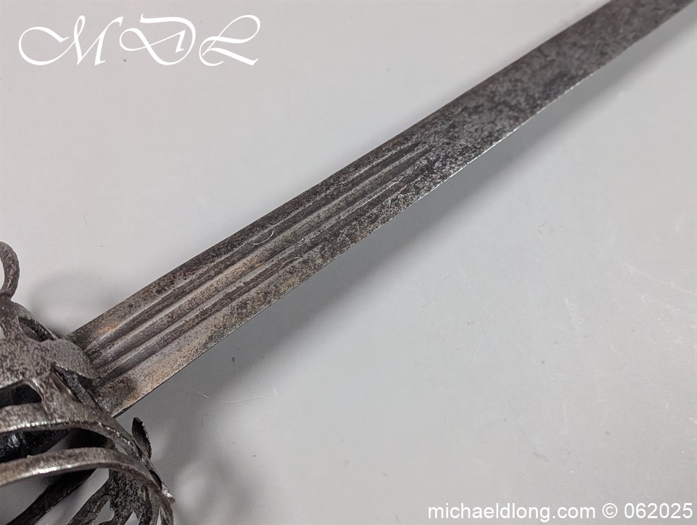 Scottish Infantry Broadsword c 1720 - Image 29