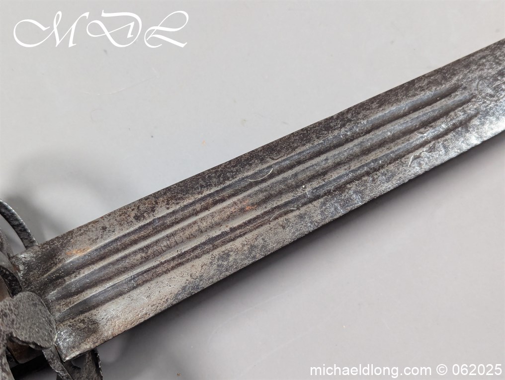 Scottish Infantry Broadsword c 1720 - Image 11