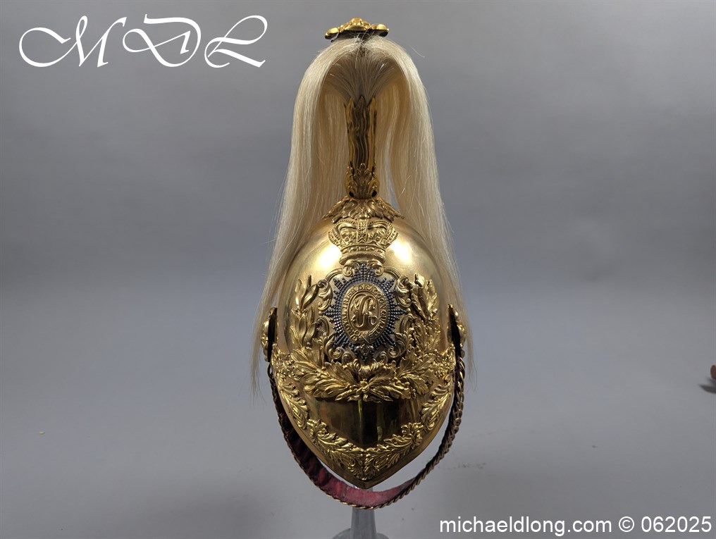 Victorian Royal Irish Dragoon Guards 1847 Officers Helmet