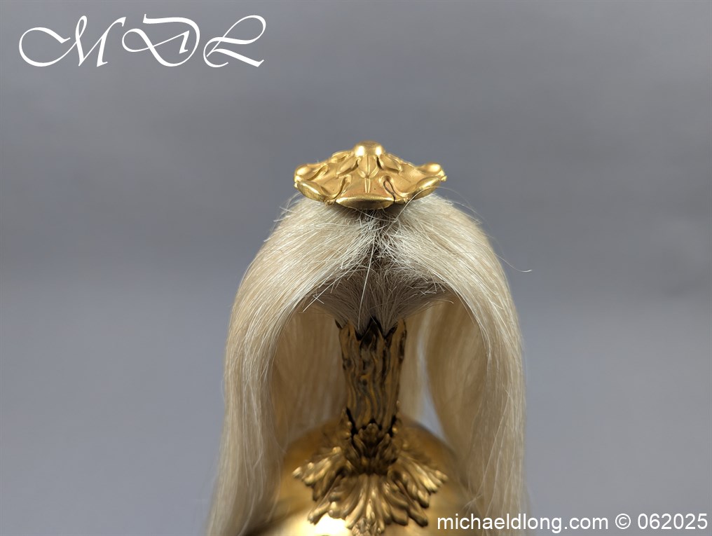 Victorian Royal Irish Dragoon Guards 1847 Officers Helmet - Image 2