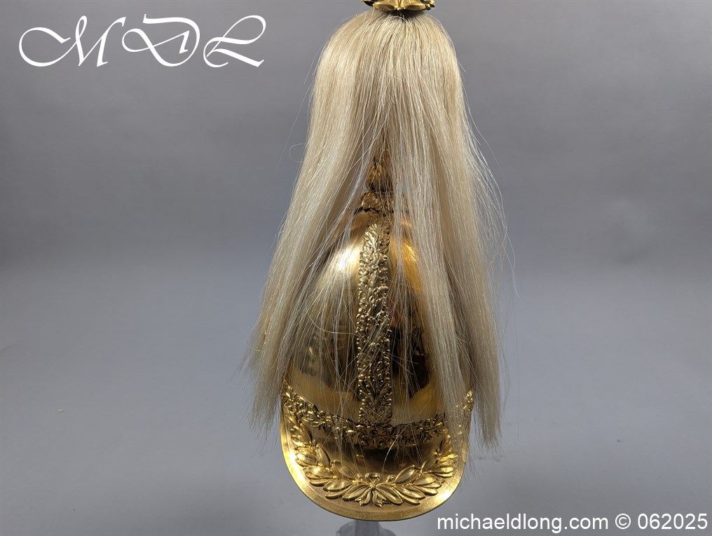 Victorian Royal Irish Dragoon Guards 1847 Officers Helmet - Image 11